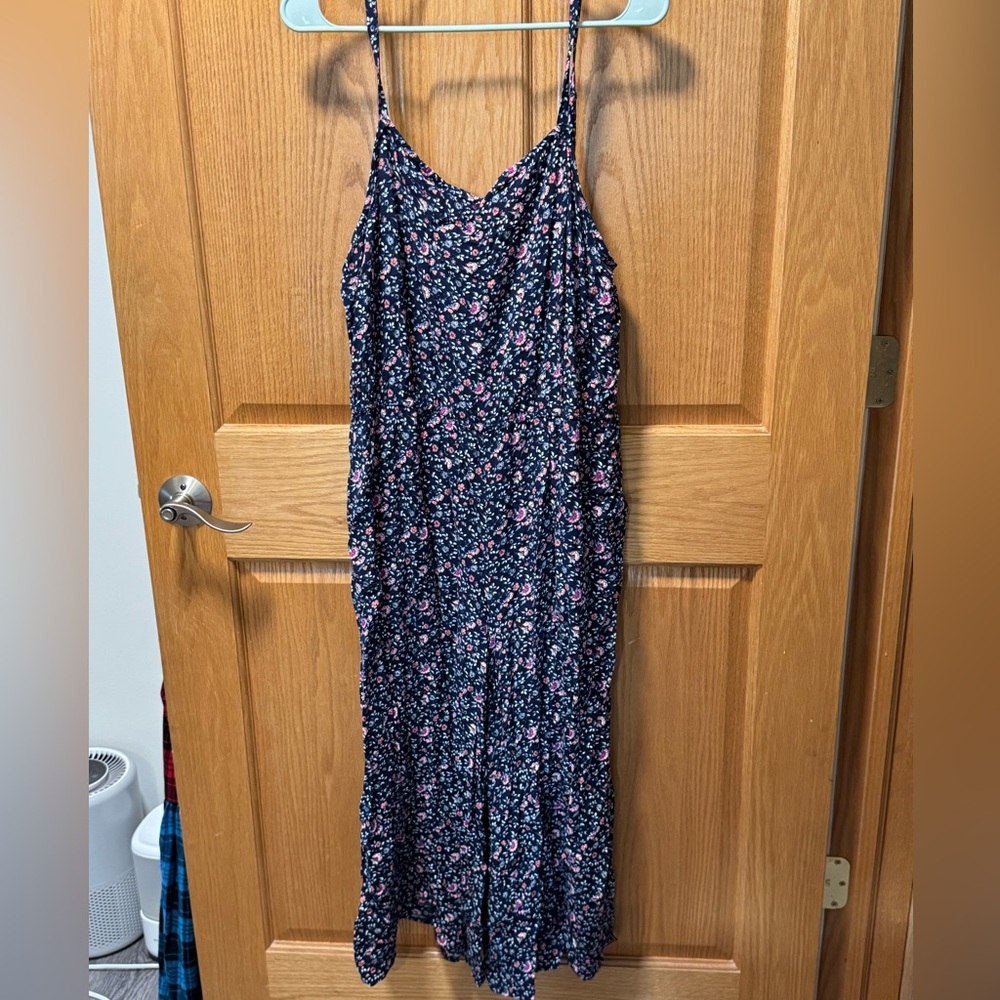 Gap Floral Print Jumpsuit